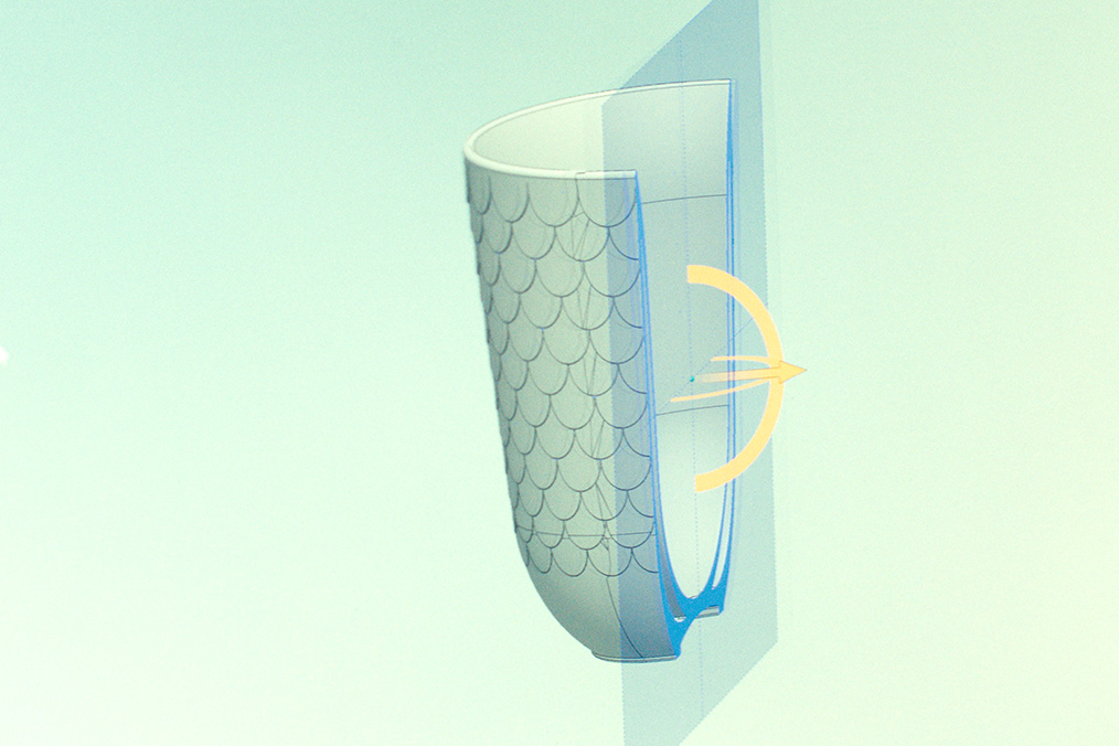A 3 d deign of a thermal mug from the collection Hav